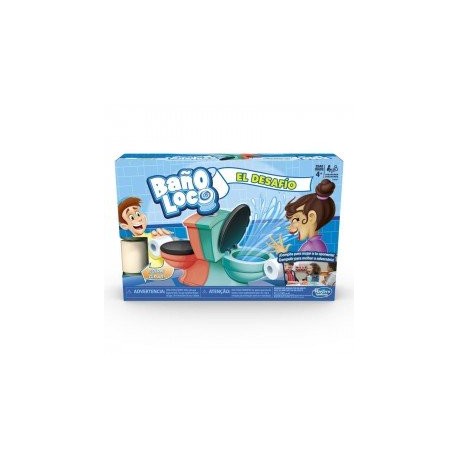 Hasbro Gaming E3257 Baño Loco, El Desafío Juguete Hasbro-ChicosconEstilo-Juegos de Mesa