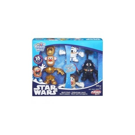 HASBRO SEÑOR CARA DE PAPASTAR WARS MINI MASHERS 4PACK-ChicosconEstilo-Figuras de Acción