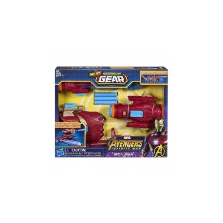 AVENGERS ASSEMBLER GEAR IRON MAN HASBRO-ChicosconEstilo-Lanzadores