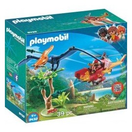 Helicóptero con Plesiosauro-ChicosconEstilo-Para construir