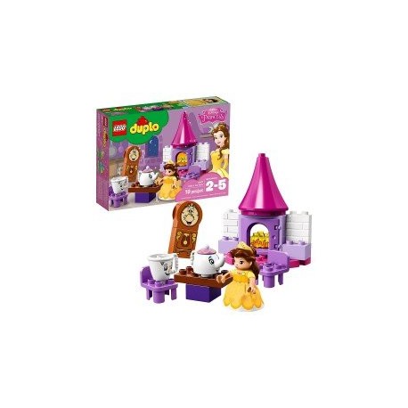 LA BELLA Y LA BESTIA LEGO DUPLO FIESTA DEL TE-ChicosconEstilo-Para construir
