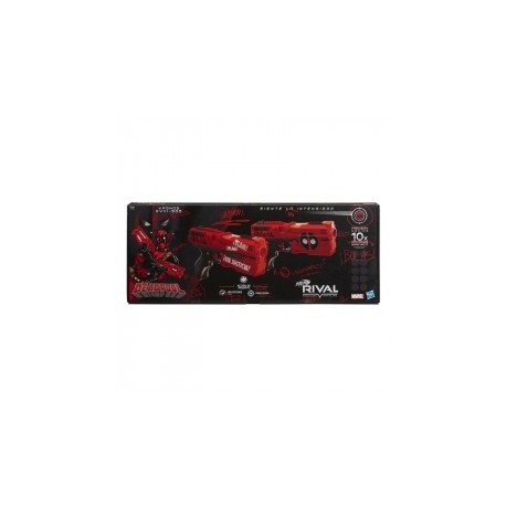 Lanzador Nerf Rival Kronos XVIII-500 Deadpool 2 Pack-ChicosconEstilo-Lanzadores