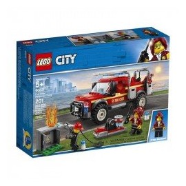 Lego  60231 Camión de Intervención de la Jefa de Bomberos-ChicosconEstilo-Para construir