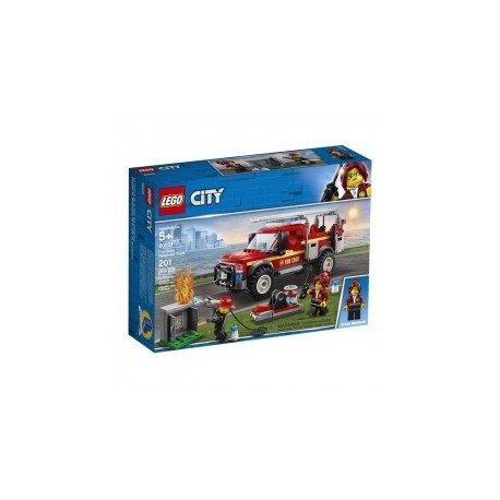 Lego  60231 Camión de Intervención de la Jefa de Bomberos-ChicosconEstilo-Para construir
