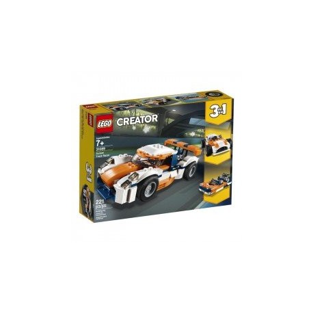 Lego 31089 Auto de Carreras Sunset-ChicosconEstilo-Para construir