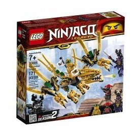 Lego 70666 Dragón Dorado-ChicosconEstilo-Para construir