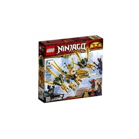 Lego 70666 Dragón Dorado-ChicosconEstilo-Para construir