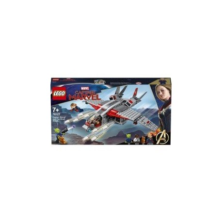 Lego 76127 Capitana Marvel: Ataque de los Skrulls-ChicosconEstilo-Para construir