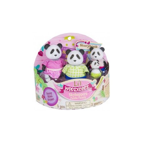 LIL WOODZEEZ FAMILIA PANDAS-ChicosconEstilo-Muñecas