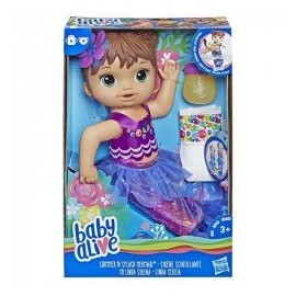 Baby Alive E3693 Baby Alive Mi Linda Sirena Rubia Juguete Hasbro-ChicosconEstilo-Muñecas