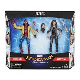 Marvel  E5271 Marvel Legends Spiderman Home-Coming 2 Pack: Spiderman & Mary Jane Juguete Hasbro-ChicosconEstilo-Figuras de Acció