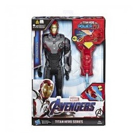 Marvel E3298  Avengers: Endgame - Titan Hero Power FX Iron Man Juguete Hasbro-ChicosconEstilo-Figuras de Acción