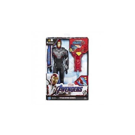 Marvel E3298  Avengers: Endgame - Titan Hero Power FX Iron Man Juguete Hasbro-ChicosconEstilo-Figuras de Acción