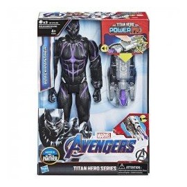 Marvel E3306  Avengers: Endgame - Titan Hero Power FX Black Panther Juguete Hasbro-ChicosconEstilo-Figuras de Acción