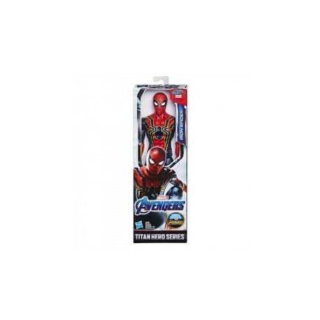 Marvel E3844  Avengers Titan Hero Iron Spider Juguete Hasbro-ChicosconEstilo-Figuras de Acción