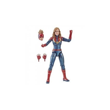 Marvel E3885 Figura Capitana Marvel 6 Pulgadas Capitana Marvel-ChicosconEstilo-Figuras de Acción