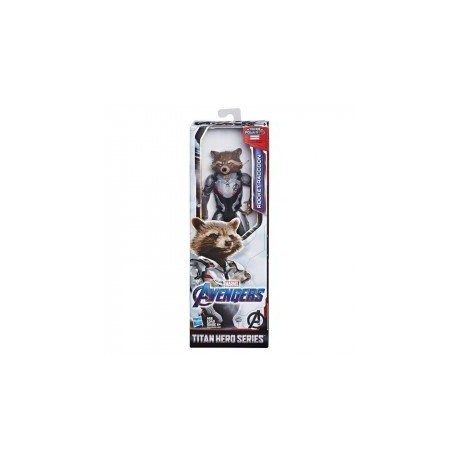 Marvel E3917  Avengers Titan Hero Rocket Juguete Hasbro-ChicosconEstilo-Figuras de Acción