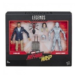 MARVEL E6345 Marvel 80 Aniversario Ant Man & The Wasp 2 Pack  Juguete Hasbro-ChicosconEstilo-Figuras de Acción