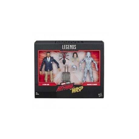 MARVEL E6345 Marvel 80 Aniversario Ant Man & The Wasp 2 Pack  Juguete Hasbro-ChicosconEstilo-Figuras de Acción