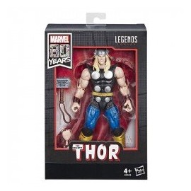 MARVEL E6348 Marvel 80 Aniversario Thor Design Alex Ross Juguete Hasbro-ChicosconEstilo-Figuras de Acción